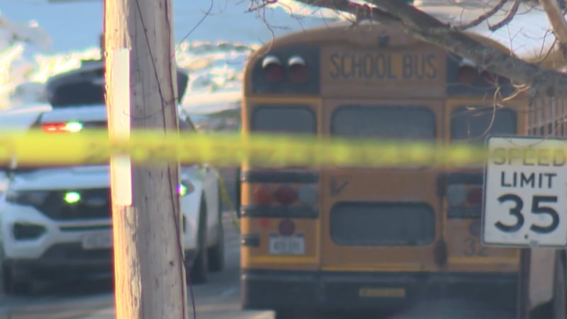 A kindergartner in Maine was killed Tuesday morning when he was struck by a school bus.