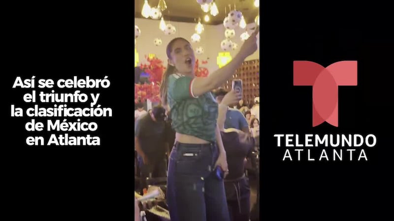 Así se celebró el triunfo y la clasificación de México en Atlanta